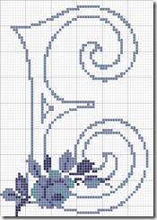 3" Fancy White Old English Alphabet Letter E Embroidered Patch - Foto 3